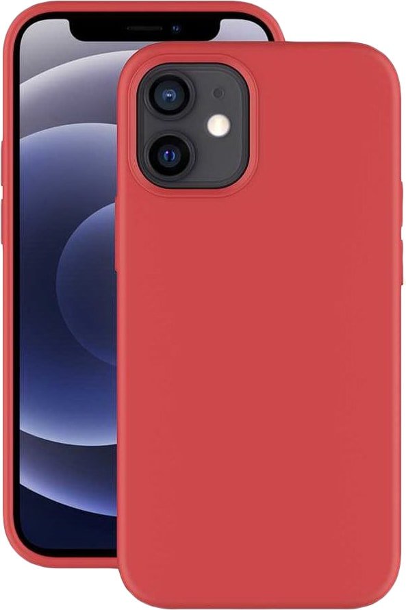 

Чехол для телефона Deppa Gel Color для Apple iPhone 12 mini (красный)