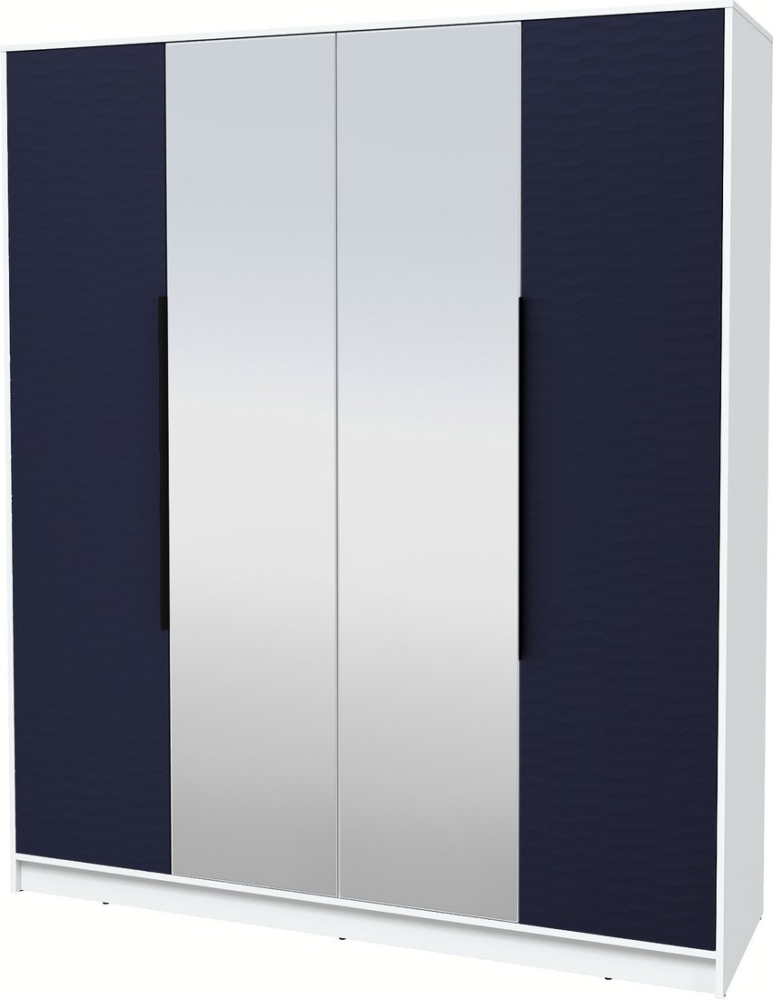 

Шкаф распашной Интерлиния Концепт Зодиак КТ-Ш4з (белый платинум/индиго)