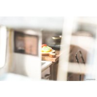 Румбокс Robotime Домик на колесах (DGM04)