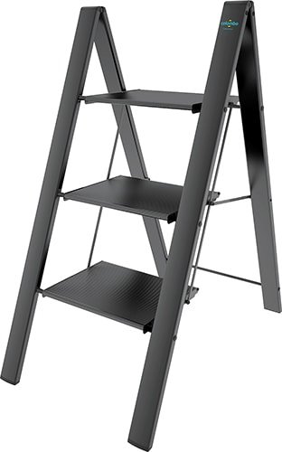 

Лестница-стремянка Colombo Leonardo 3 G300A03W (3 ступени, черный)