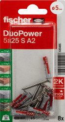 DuoPower 5 x 25 S A2 K NV 535485 (8 шт)