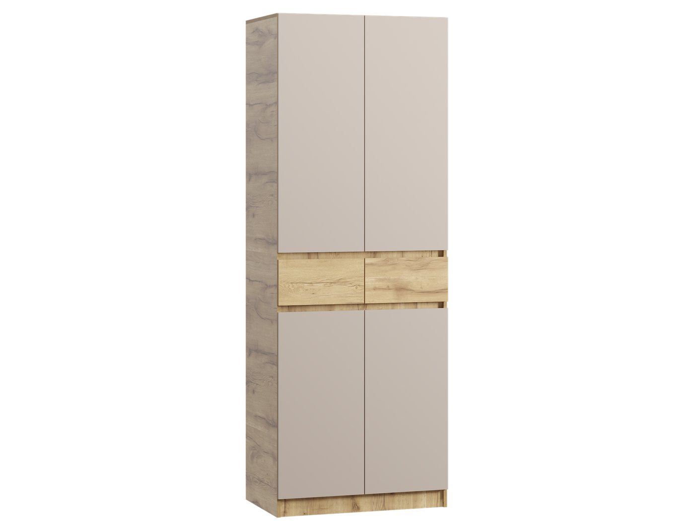 

Шкаф распашной ЛофтМебель Лагуна №1 VR-00002575 (дуб золотистый/велюр)