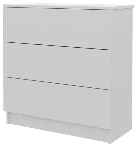 

Комод Горизонт Нео 760 3 ящика (белый)