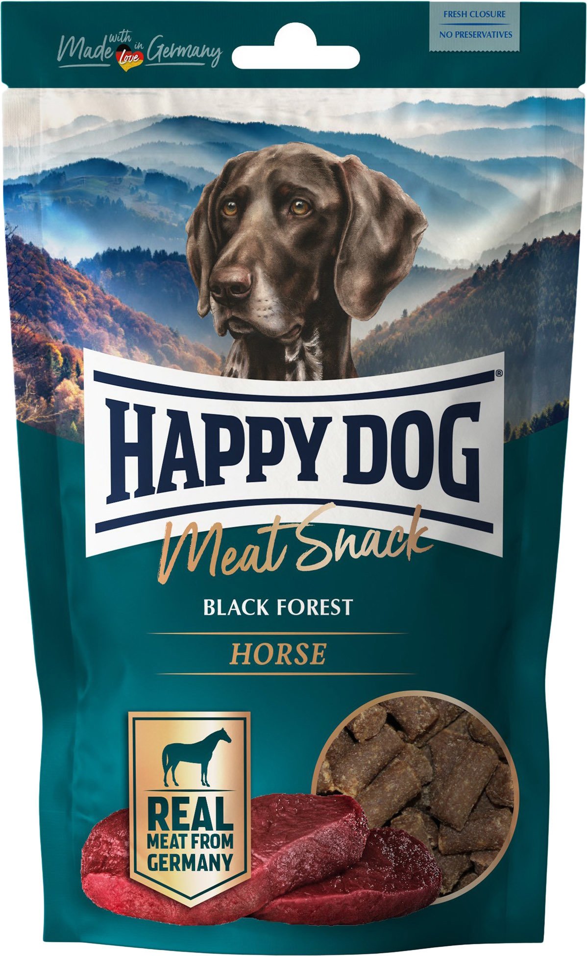 

Лакомство для собак Happy Dog Meat Snack Black Forest Horse 75 г