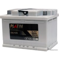 Автомобильный аккумулятор Platin Silver R+ низ (60 А·ч)