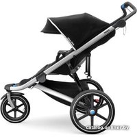 Коляска прогулочная «книга» Thule Urban Glide 2 Double (Jet Black)