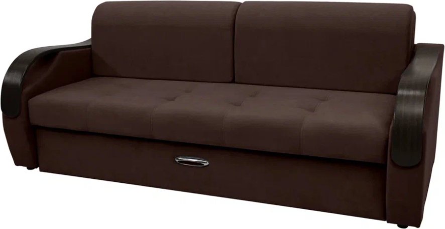 

Диван Сириус Лидер-6 НПБ 225x110 (Eva 04 велюр темно-коричневый)