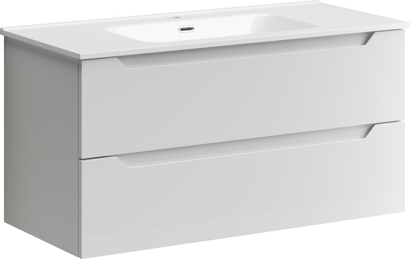 

Sancos Тумба под умывальник Norma 2.0 NR2.0100W (белый глянец)