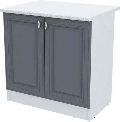 

Шкаф напольный Горизонт Настя 800 (графит софт)