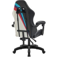 Игровое (геймерское) кресло Defender Legas (серый/белый)