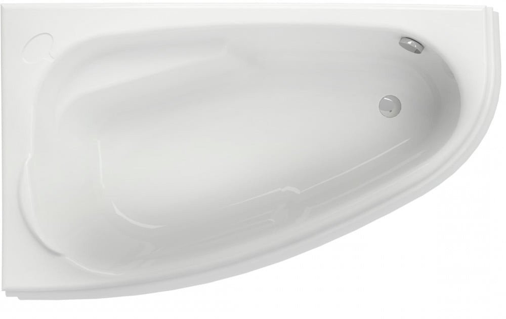 

Ванна Cersanit Joanna 150x95 L WA-JOANNAx150-L-W (с ножками и экраном)