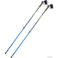 Палки для скандинавской ходьбы Berger Blade 77-135 (красный/желтый/синий)