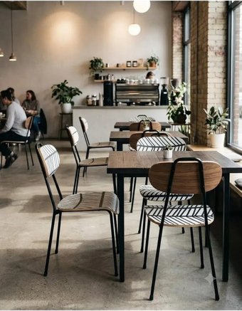 Стул N3 Баухаус LOFT со спинкой