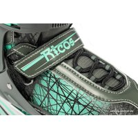 Роликовые коньки Ricos Anomaly PW-132B M (р. 35-38, салатовый/зеленый)