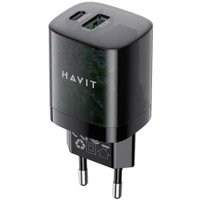 Сетевое зарядное Havit UC303 (черный)