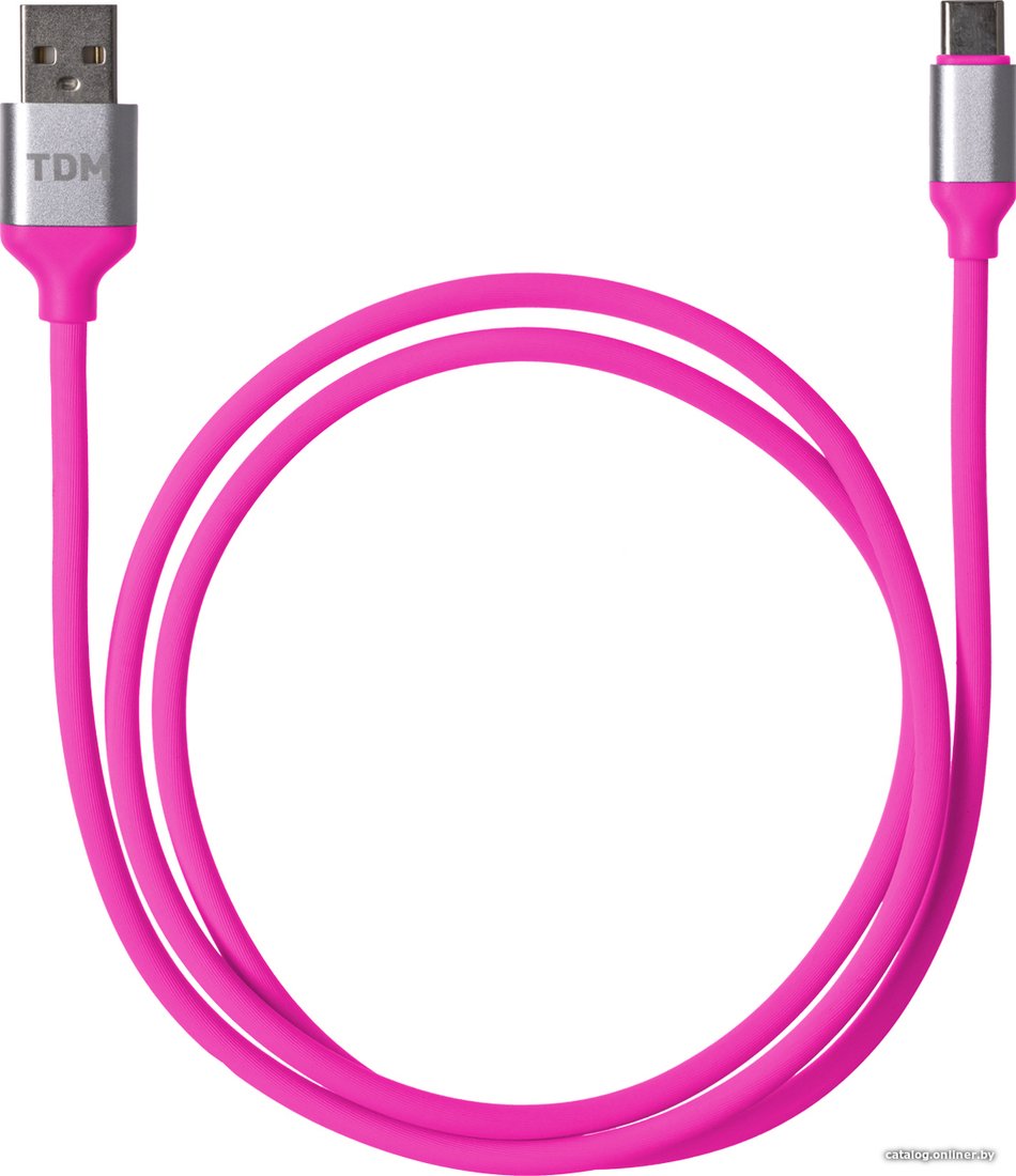 

Кабель TDM Electric USB Type-A - USB Type-C SQ1810-0320 (1 м, розовый)