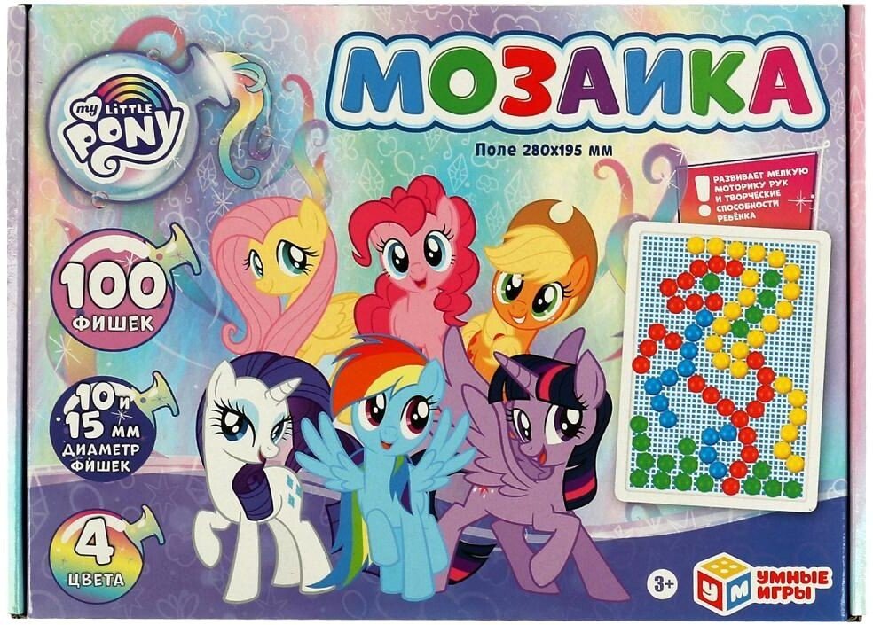 

Мозаика/пазл Умные игры Мой маленький пони 4680107915108