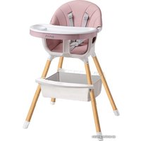 Высокий стульчик Nino Lark (розовый)