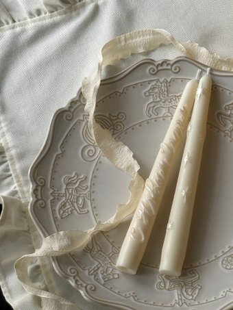 Набор столовых свечей SO.WARM С новым годом!