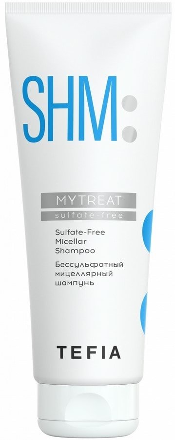 

Шампунь Tefia Mytreat Бессульфатный мицеллярный 250 мл
