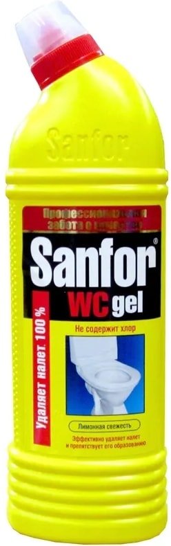 

Средство для унитаза Sanfor WC Gel Морской бриз 750 г