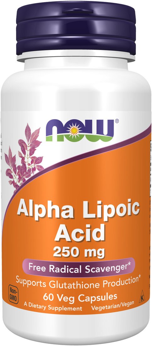 БАД Now Foods Lipoic Acid 250 мг (60 капсул)