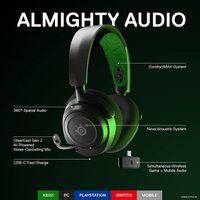 Наушники SteelSeries Arctis Nova 7X Wireless (черный)