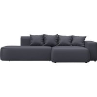 Угловой диван Лига диванов Лига-065 правый 129805 (экокожа Grifon 15 серый)