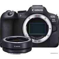 Беззеркальный фотоаппарат Canon EOS R6 Mark II Body + адаптер крепления EF-EOS R