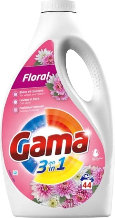

Гель для стирки Gama Floral с цветочным ароматом (1.98 л)