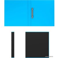 Папка-регистратор Erich Krause Accent 35 мм на 2 кольцаx 51079 (голубой)