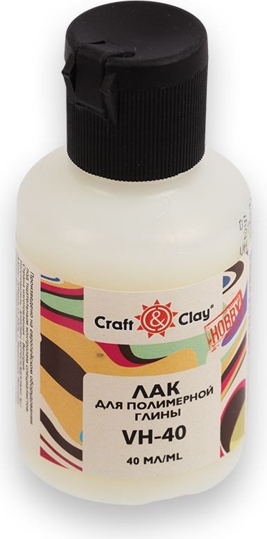 

Лак художественный Craft&Clay Лак для полимерной глины VH-40 (40 мл)
