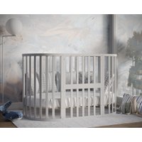 Кроватка-трансформер Incanto Stella; 'KR-0175/3 (серый)