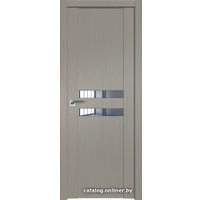 Межкомнатная дверь ProfilDoors 2.03XN L 60х200 (стоун, зеркало)