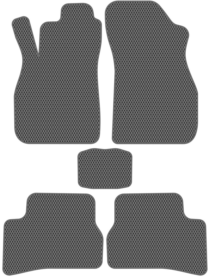 

Комплект ковриков для авто Alicosta Hyundai Accent (седан / LC) 1999 - 2012 (серый, ромб)