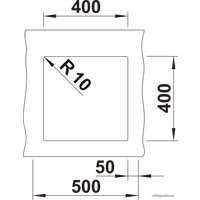 Кухонная мойка Blanco Rotan 400-U (кофе)