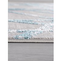 Ковер для жилой комнаты Merinos Liman F478-STAN-GRAY-BLUE (1.2х1.8)