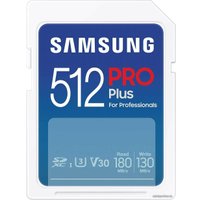 Карта памяти Samsung PRO Plus 2023 SDXC 512GB