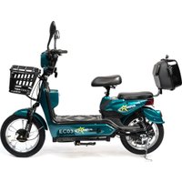 Электроскутер NOVA EC03 (зеленый, без цепи)