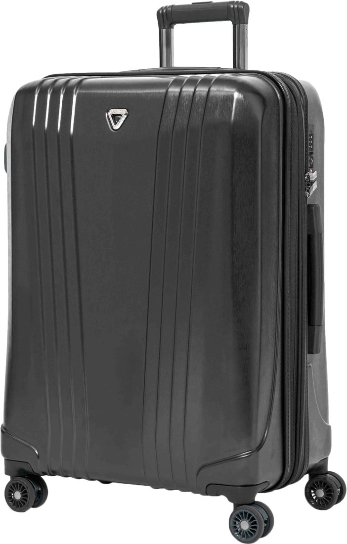 

Чемодан-спиннер Verage Manhattan II 19028-3 79 см (черный металлик)