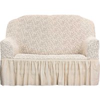 Пледы, покрывала Софатэкс Люкс Венеция ПО-4 с оборкой 00938 (ваниль)