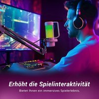 Проводной микрофон Tonor TC310+ (розовый)