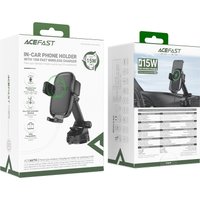 Держатель для смартфона AceFast Fast Wireless Charger Car Holder D49