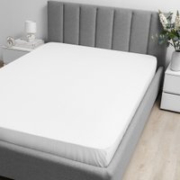 Простыня Волшебная ночь Warm White ВН 180x215 8709/2