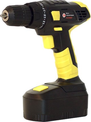 Дрель-шуруповерт Калибр ДА-12-2А+