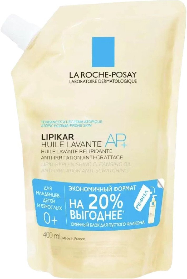 

La Roche-Posay Масло для душа Lipikar Huile Lavante AP+ рефил (400 мл)