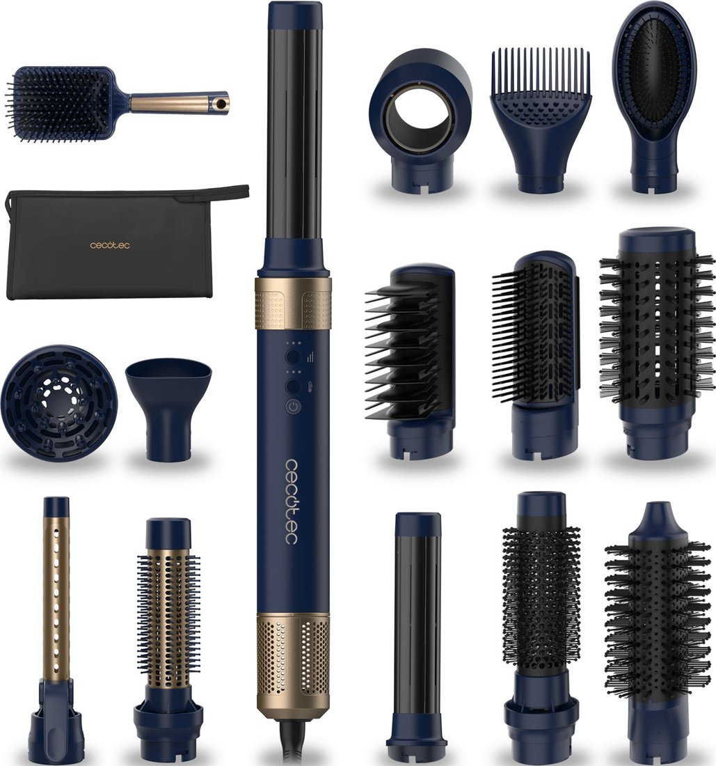 Фен-стайлер Cecotec Ceramiccare Airglam 14W1 Luxury A01_EU01_100078