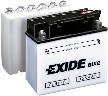 

Мотоциклетный аккумулятор Exide Conventional YB16L-B (19 А/ч)