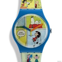 Наручные часы Swatch Peanuts SO29Z108 Smak!