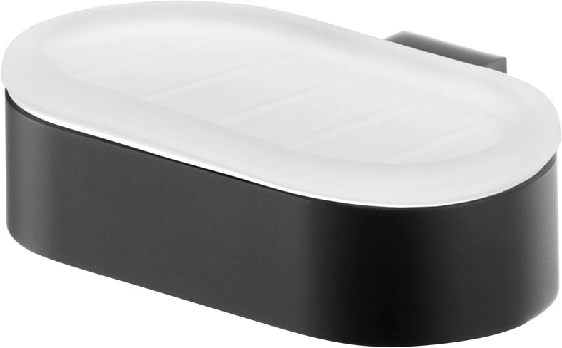 

Мыльница Bisk Futura Black 02954